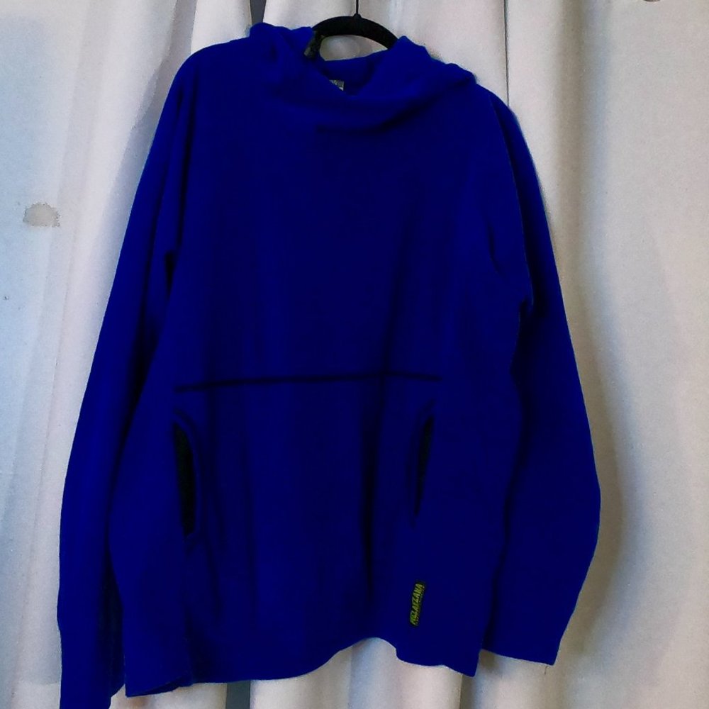 Gently used Royal Blue Melanzana Mircro Grid Fleece